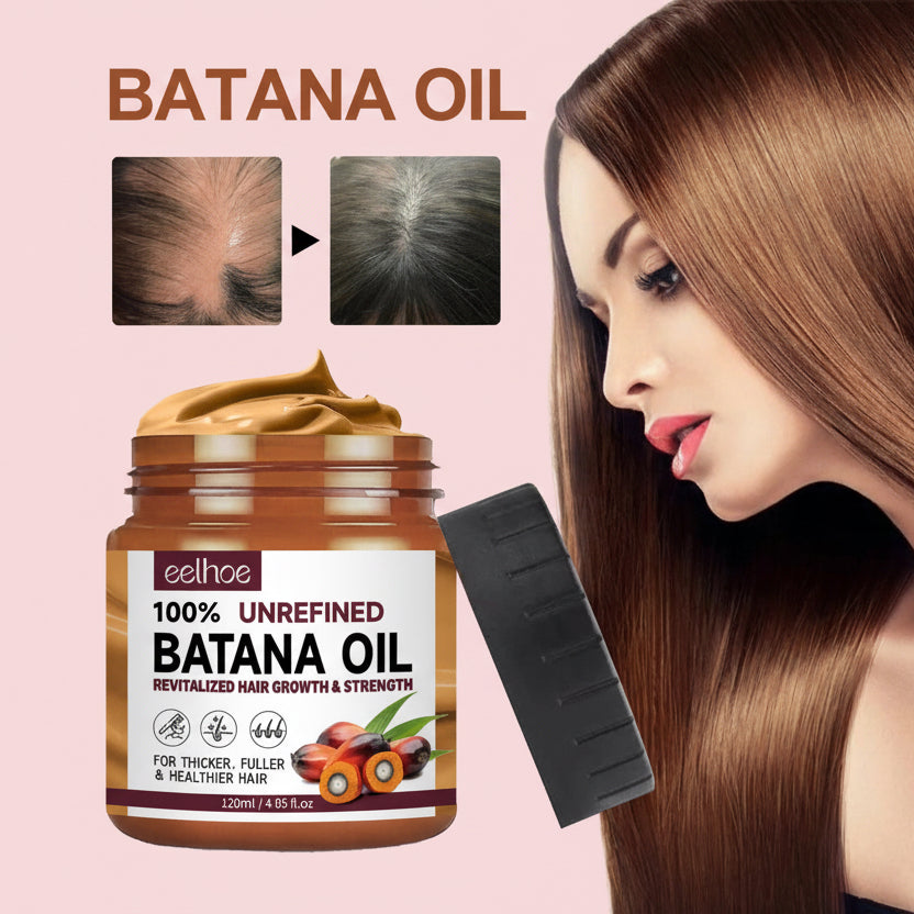 Hair Conditioner Pure Batana Oil Straightening Smoothing Hair Mask Anti Hair Loss Treatments Split Ends Damaged Fluffy Hair