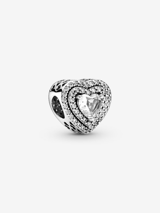 Charm Beads  Heart 925 Sterling Silver Fit for All  Bracelet DIY Women Jewelry