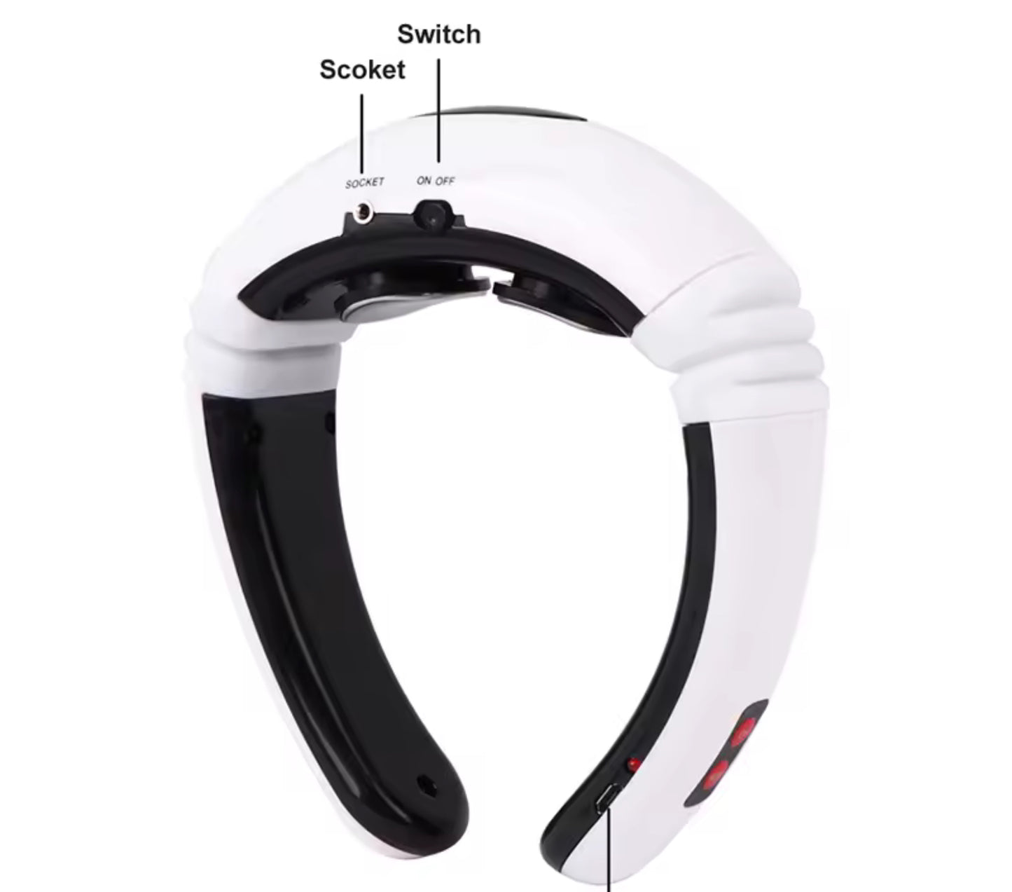 New Fashion Household Electric Pulse Shock Massage Neck Massager