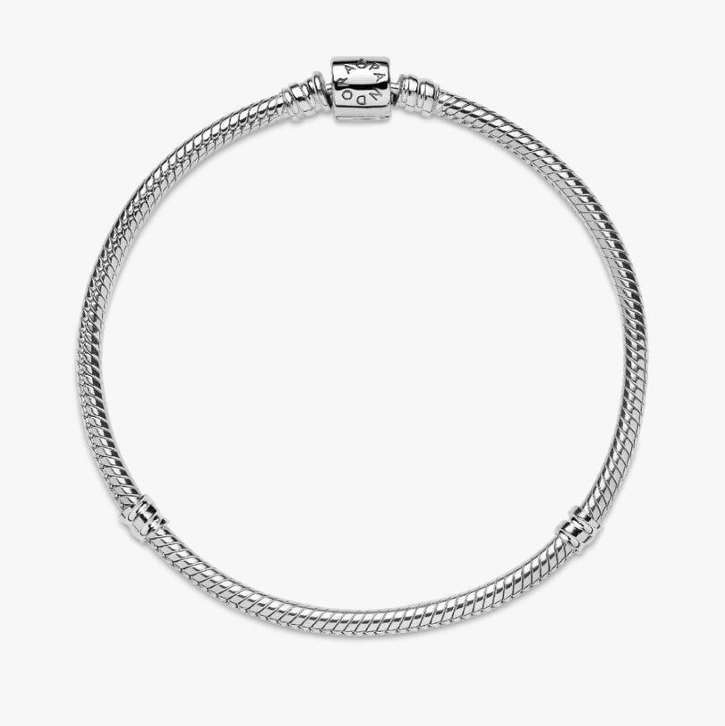 925 Silver Snake Bone Bracelet for Women Fit Original Charms Beads DIY